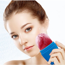 Cuidados Com A Pele Facial Desincha Contorno Ferramenta Bandejas De Cubos De Gelo De Silicone Bolas Do Rosto Massageador