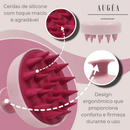 Escova Massageadora Capilar Silicone Antiqueda