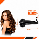 Modelador de Cachos Automático Profissional Com Visor LCD Cacheador de Cabelo - Bivolt