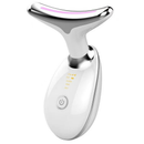 Massageador De Pescoço e Rosto LED Vibração Fototerapia Para Rejuvenescer Firmeza Anti-Rugas