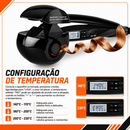 Modelador de Cachos Automático Profissional Com Visor LCD Cacheador de Cabelo - Bivolt